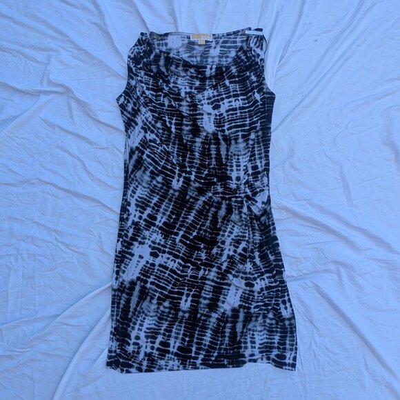 Michael Kors Women's Small Tie Dye Print Dress - Picture 4 of 4